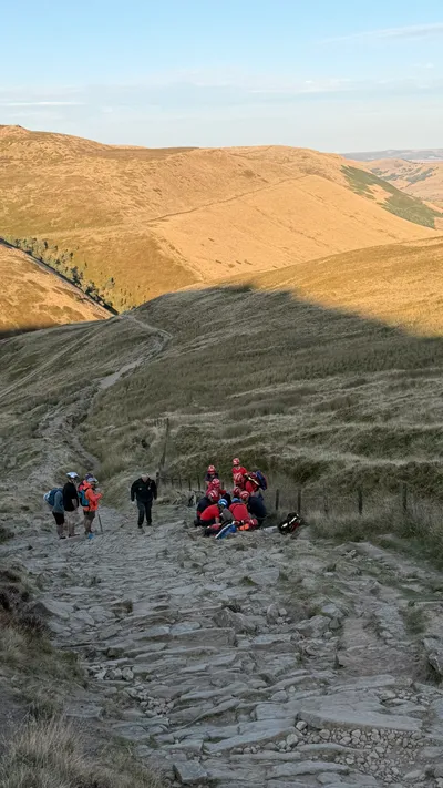 #44-2026 Mountain Biker Crashed on Jacob's Ladder